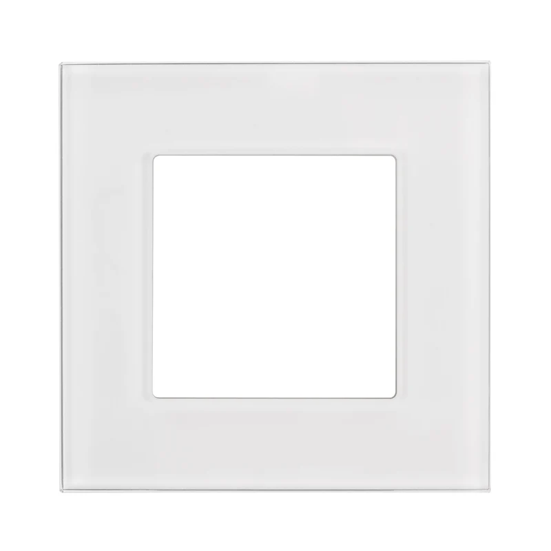 Marco de cristal Maclean, individual, blanco, 86x86mm, MCE730W