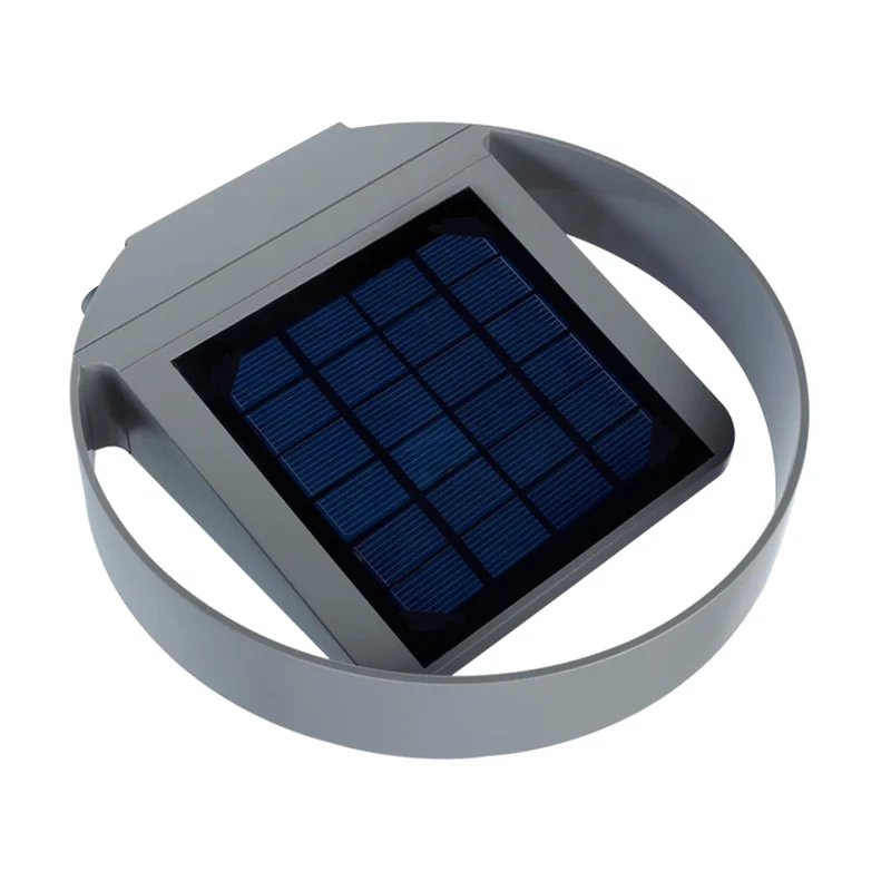 Lámpara solar LED 3W redonda de pared para exterior GreenBlue GB130