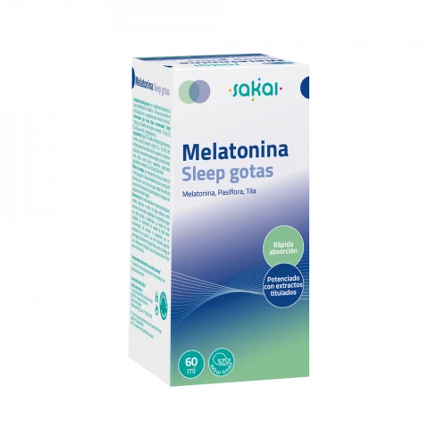 Melatonina Sleep Gotas · Sakai · 60 ml