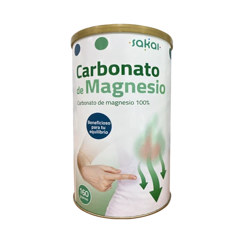Carbonato Magnesio · Sakai · 160 gramos