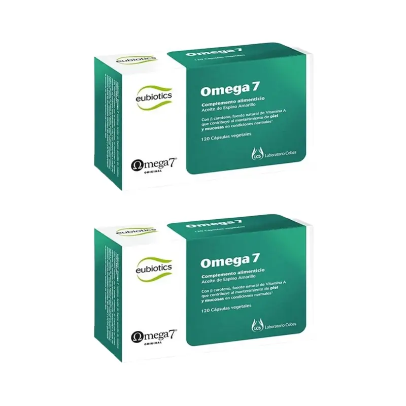 Eubiotics Omega 7, 2 x 120 capsules