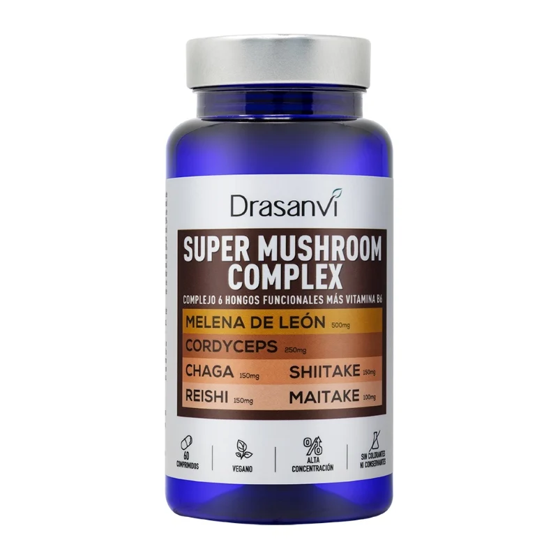 Super Mushroom Complex · Drasanvi · 60 comprimidos