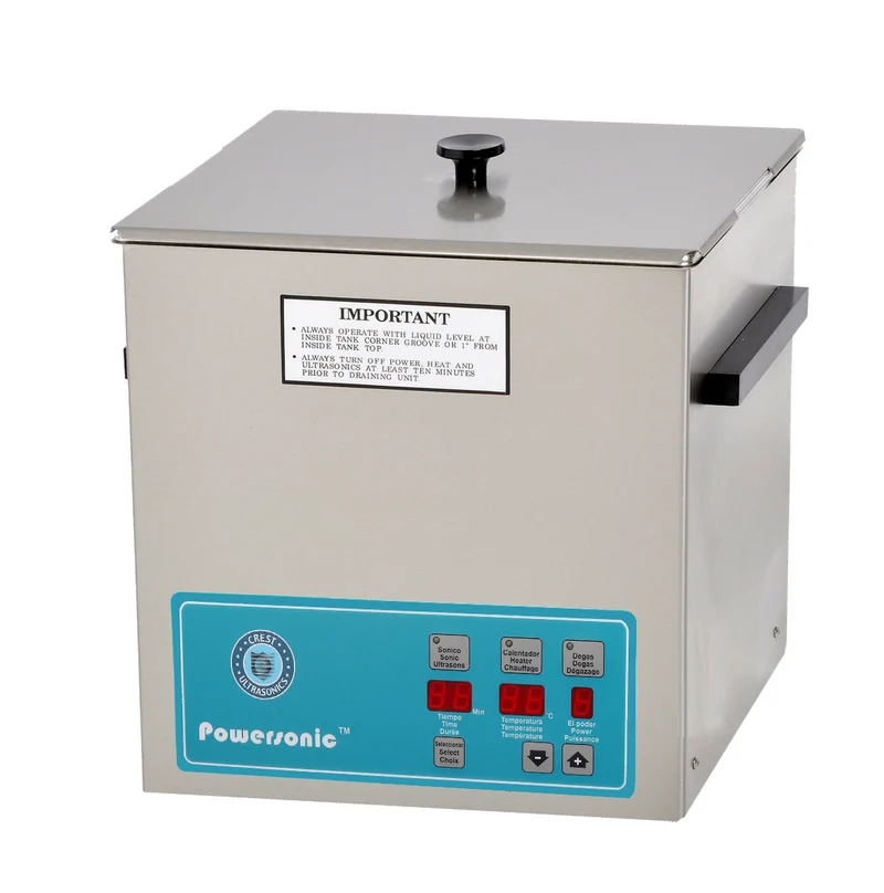 Crest® Powersonic™ 3.25 Gal. Digital Ultrasonic Cleaner w/Degas., 115V 60Hz, P1100D-45