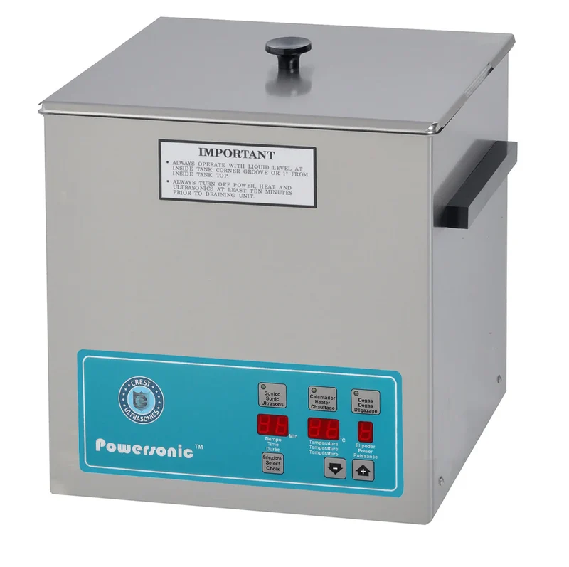 Crest® Powersonic™ 1.5 Gal. Digital Ultrasonic Cleaner w/Degas., 230V 50Hz, P500D-45
