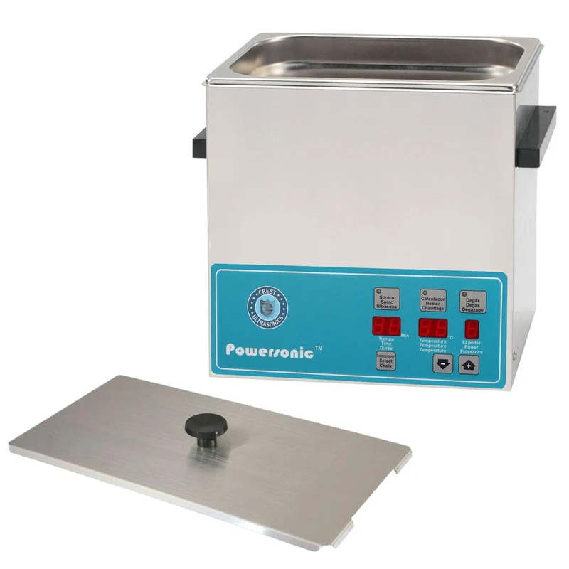 Crest® Powersonic™ 1.0 Gal. Digital Ultrasonic Cleaner w/Degas., 230V 50Hz, P360D-45
