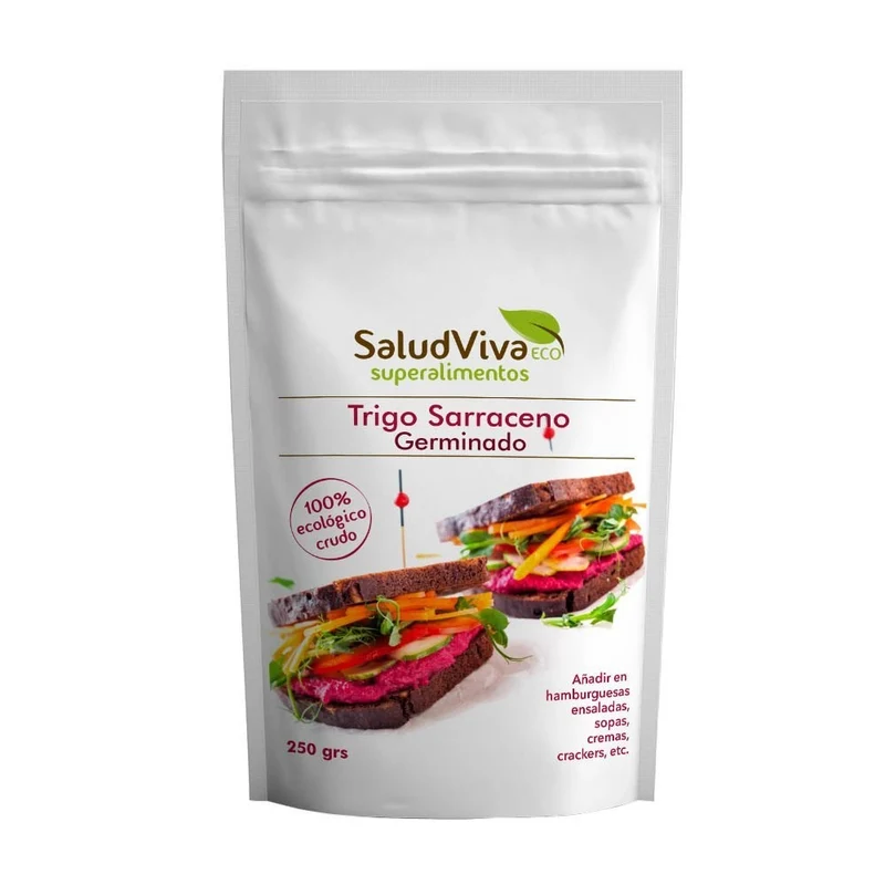 Trigo Sarraceno Germinado · Salud Viva · 250 gramos