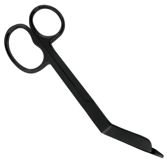 Tijeras para vendajes de 7.25” con anilla grande Edición Stealth – Modelo 73-STE