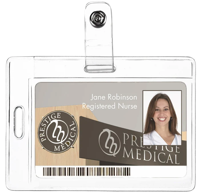 Porta identificación bidireccional de dos vías Prestige Medical – Modelo 12