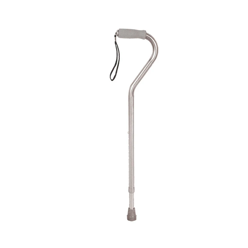 Bastón de aluminio con mango descentrado Drive Medical – 10303-6