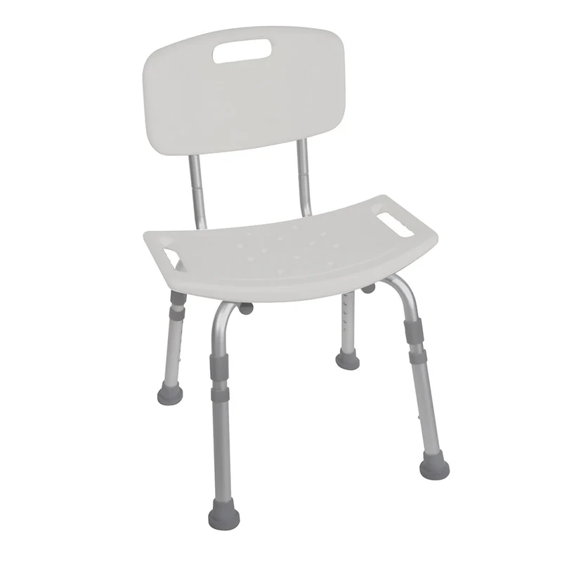 Silla de ducha de aluminio Deluxe Drive Medical – 12202KD-4