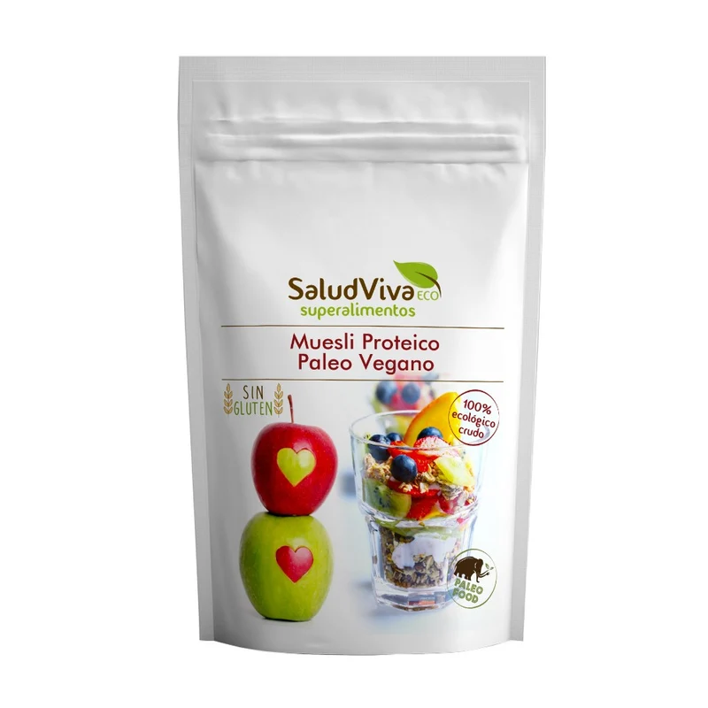 Muesli Proteico Paleo Vegano · Salud Viva · 300 gramos