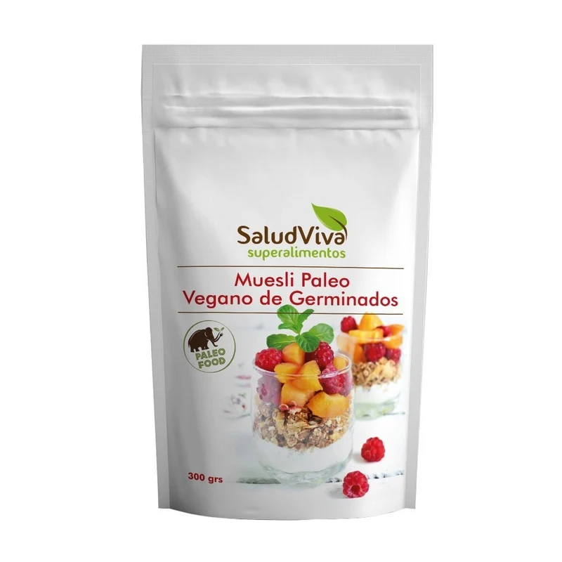 Muesli Paleo Vegano de Germinados · Salud Viva · 300 gramos