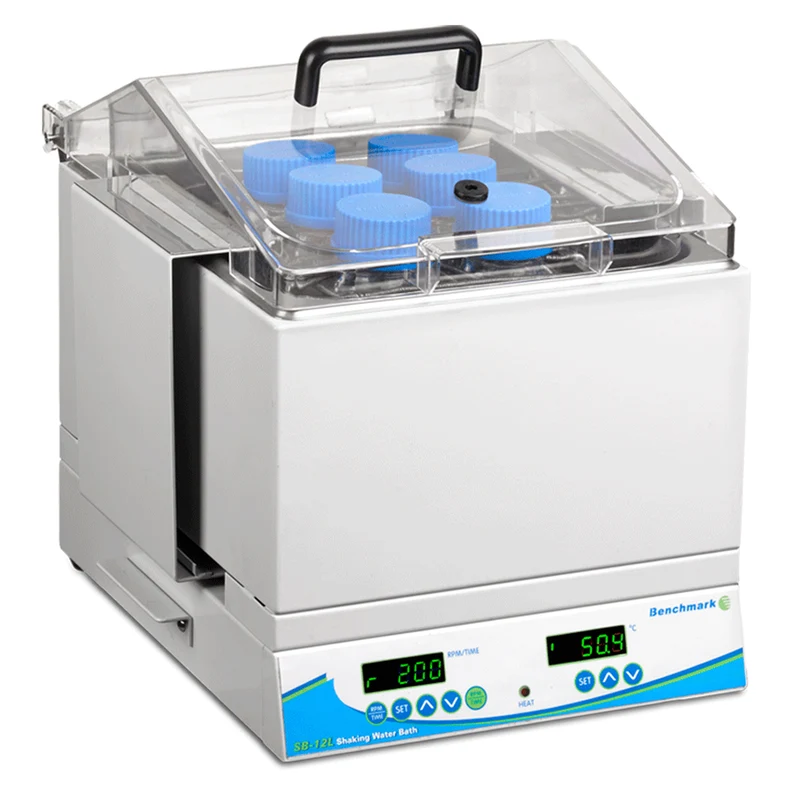 Benchmark Scientific® SB-12L Shaking Water Bath w/Spring Platform, 12 Liter, SB0012