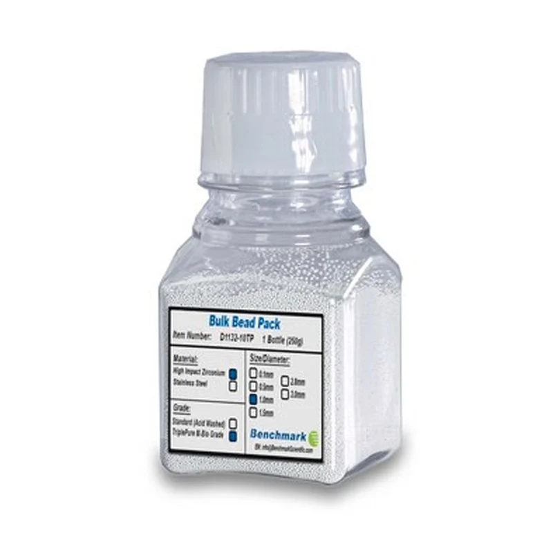 Benchmark Scientific® 1mm Triple Pure Zirconium Beads, 250g, D1132-10TP