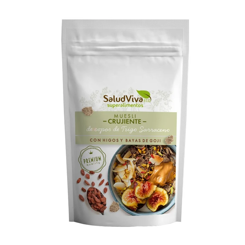 Muesli Crujiente TS Bayas de Goji · Salud Viva · 300 gramos