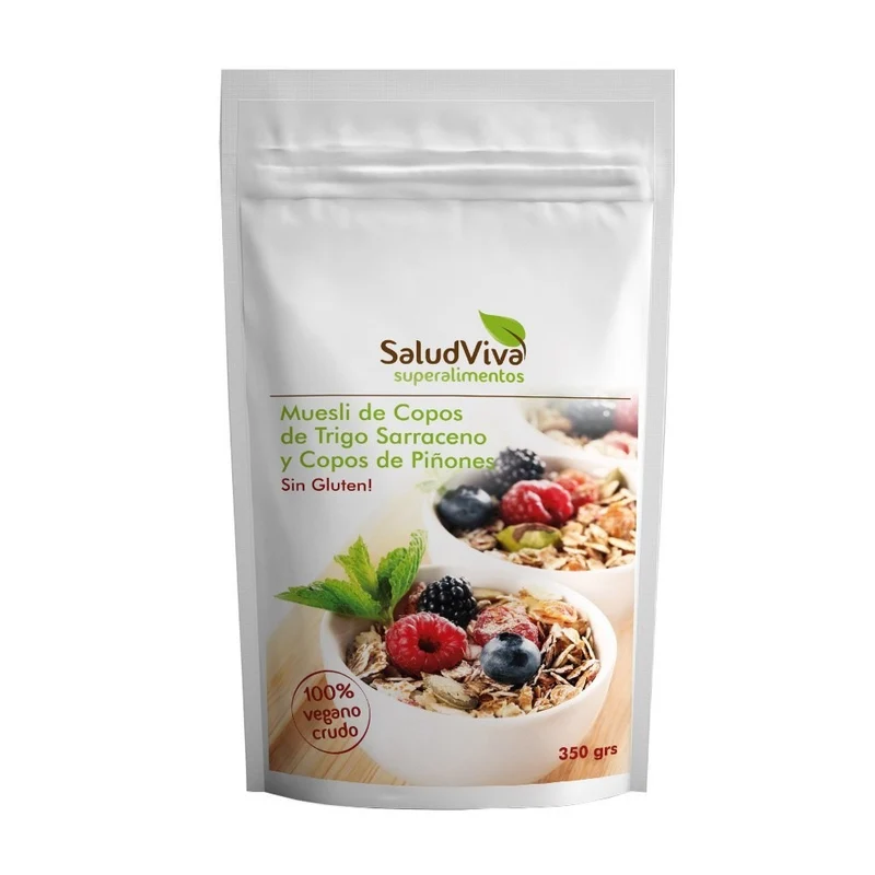 Muesli de Copo de TS y Piñones · Salud Viva · 350 gramos