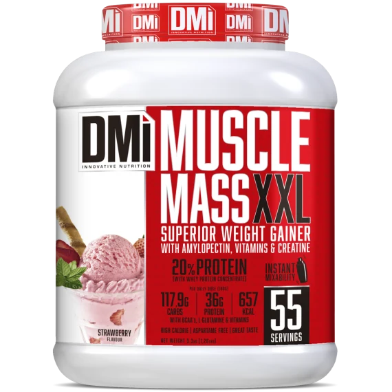 Muscle Mass XXL Fresa · DMI Nutrition · 3,3 kg