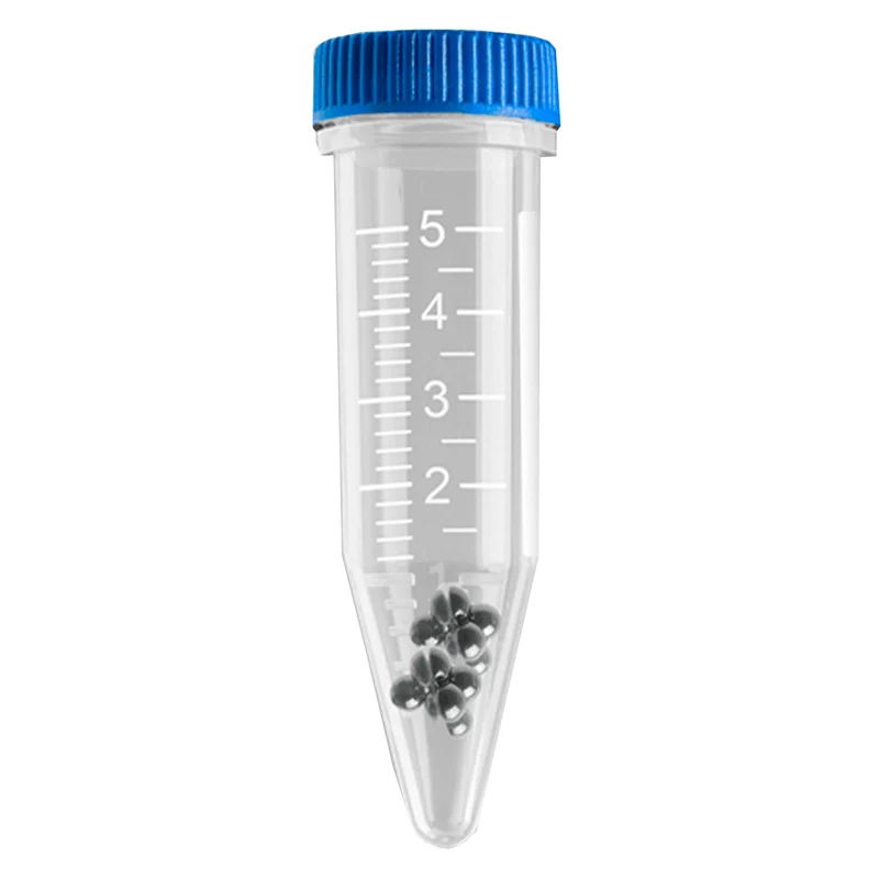 Benchmark Scientific® 5.0ml Pre-filled Tubes w/2.8mm Acid Washed Stainless Steel Beads, Pack/50, D1034-28