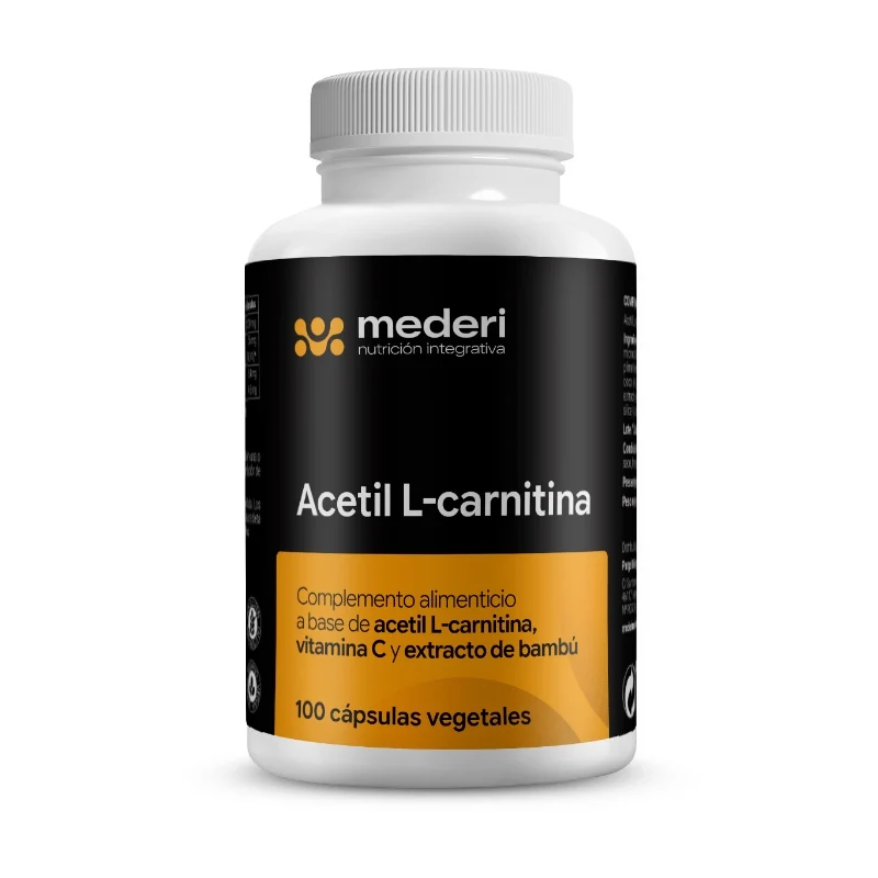 Acetil L-Carnitina · Mederi · 100 cápsulas