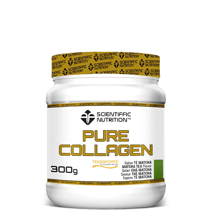 Pure Collagen Tendoforte®: Sabor Té Matcha · Scientiffic Nutrition · 300 gramos