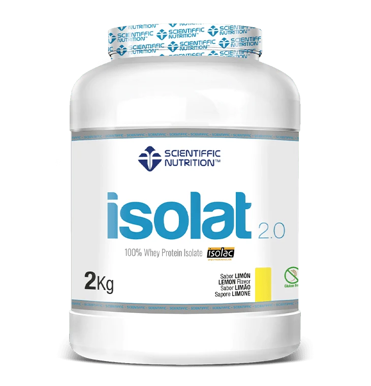 Isolat 2.0 Whey Protein: Sabor Limón · Scientiffic Nutrition · 2 kg