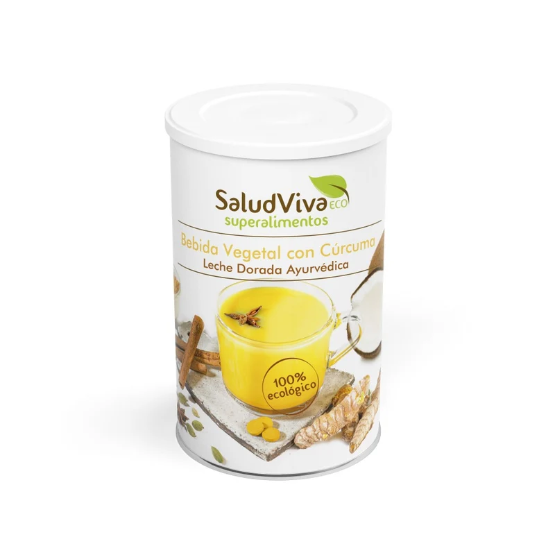 Leche Dorada con Cúrcuma · Salud Viva · 320 gramos