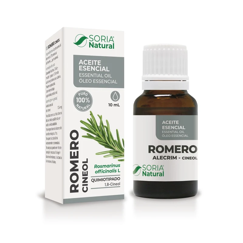Aceite Esencial de Romero Cineol Quimiotipado · Soria Natural · 10 ml