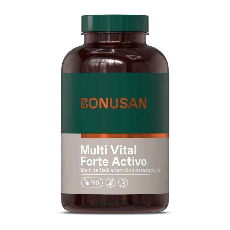 Multi Vital Forte Activo · Bonusan · 180 cápsulas