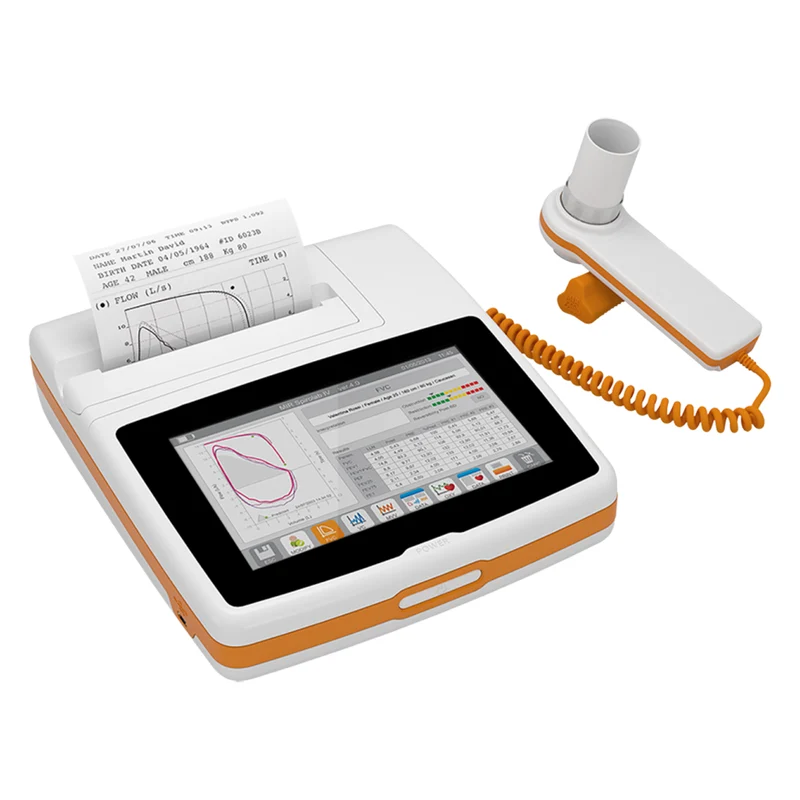 MIR® Spirolab™ Desktop Spirometer w/7" LCD Color Touch Display, 911080 / 911081