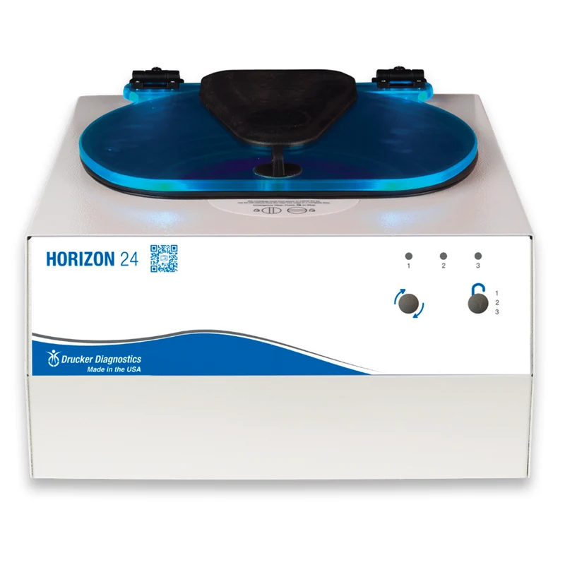 Drucker® Diagnostics Horizon 24 Centrifuge w/24 x (3-10ml) Horizontal Rotor, 00-284-009-000