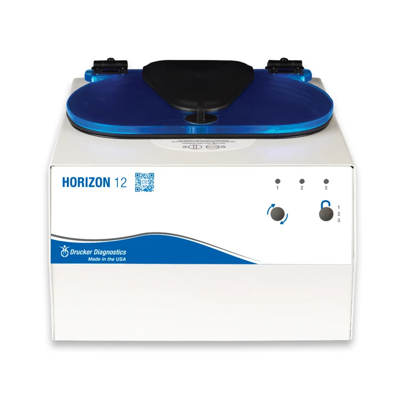 Drucker® Diagnostics Horizon 12 Centrifuge w/12 x (3-10ml) Horizontal Rotor, 00-283-009-000