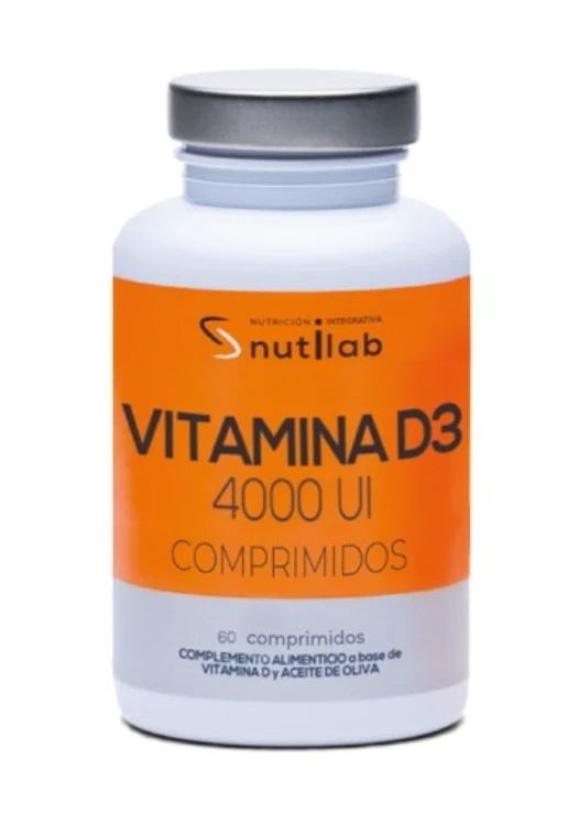 Vitamina D3 4.000 UI · Nutilab · 60 comprimidos
