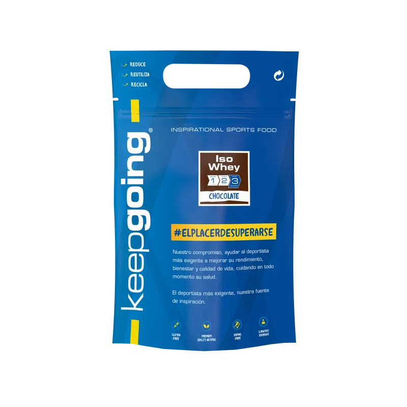 Iso Whey Protein Chocolate · Keepgoing · 1 kg