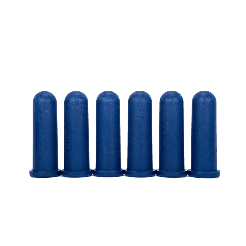 Drucker® Tube Holder, 75-100Mm, Blue, Printed, Pack Of 6, 7713079K