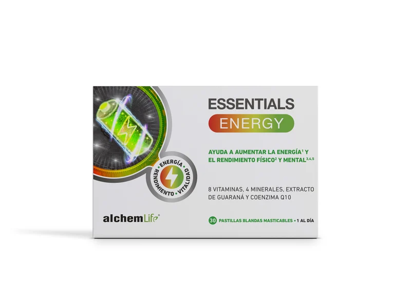 Essentials Energy · AlchemLife · 30 pastillas masticables