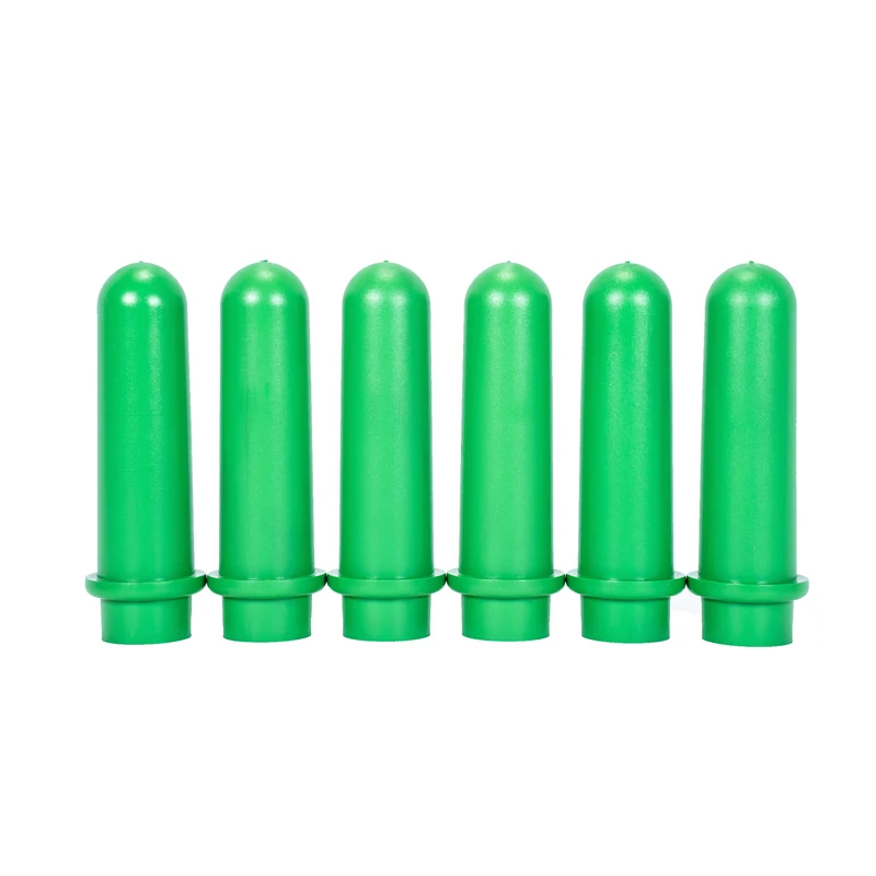 Drucker® Tube Holder, 17Mm X 75Mm, Green, Pack Of 6, 7713033K