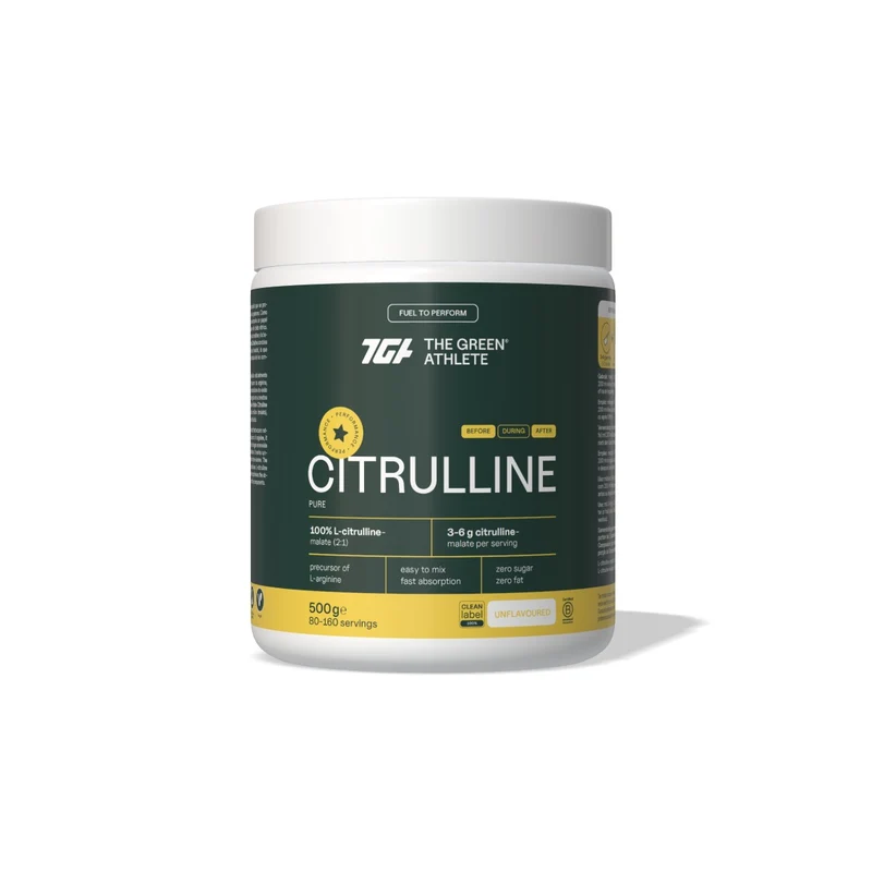 L-Citrulline-Malate Unflavoured · The Green Athlete · 500 g