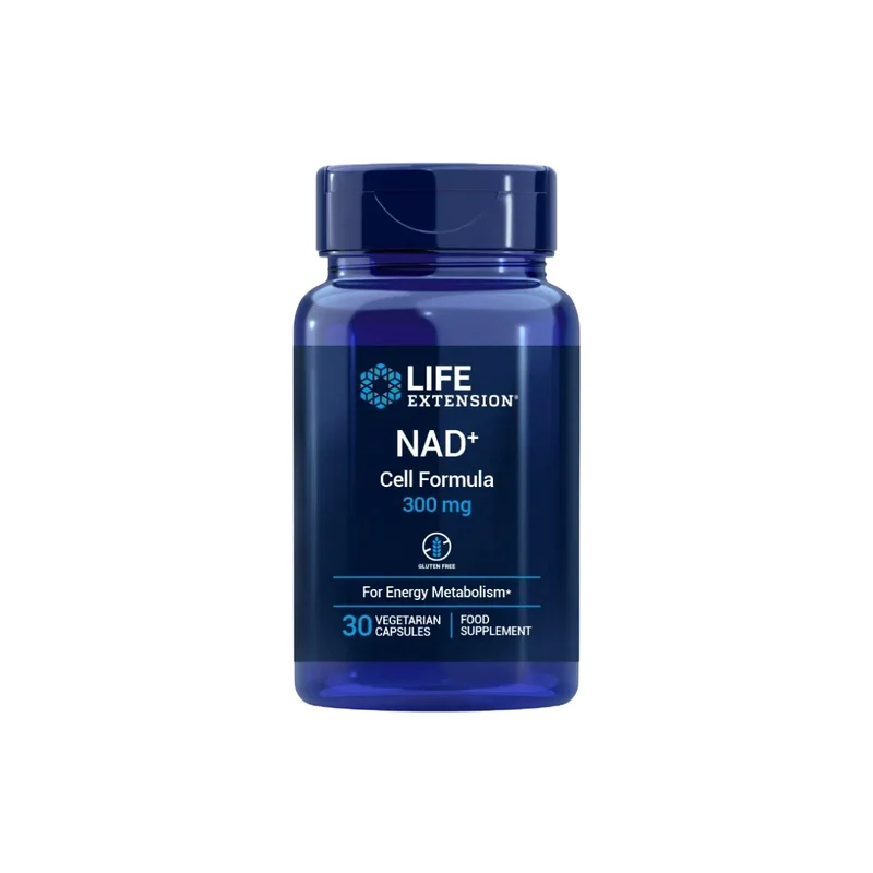 NAD+ Cell Formula 300 mg · Life Extension · 30 cápsulas