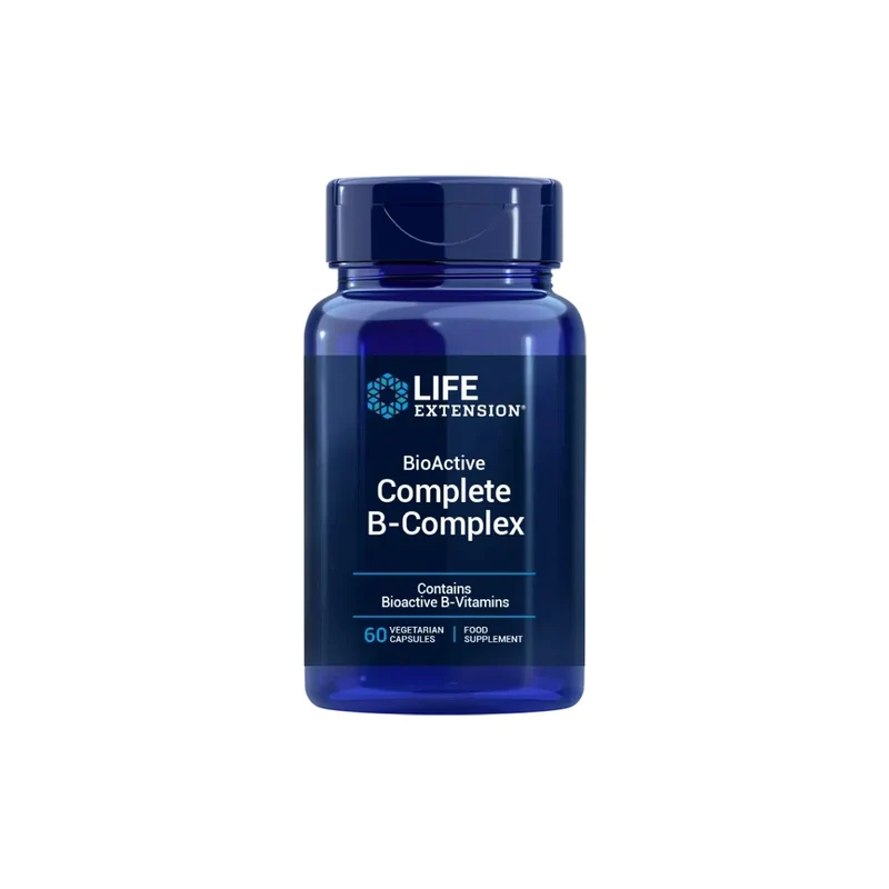 BioActive Complete B-Complex · Life Extension · 60 cápsulas