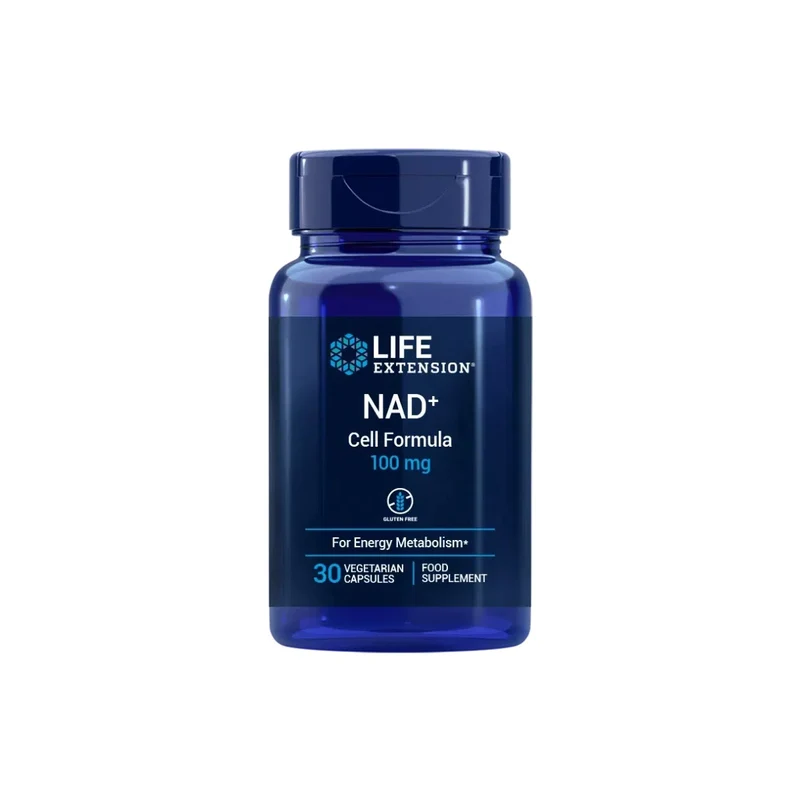 NAD+ Cell Formula 100 mg · Life Extension · 30 cápsulas