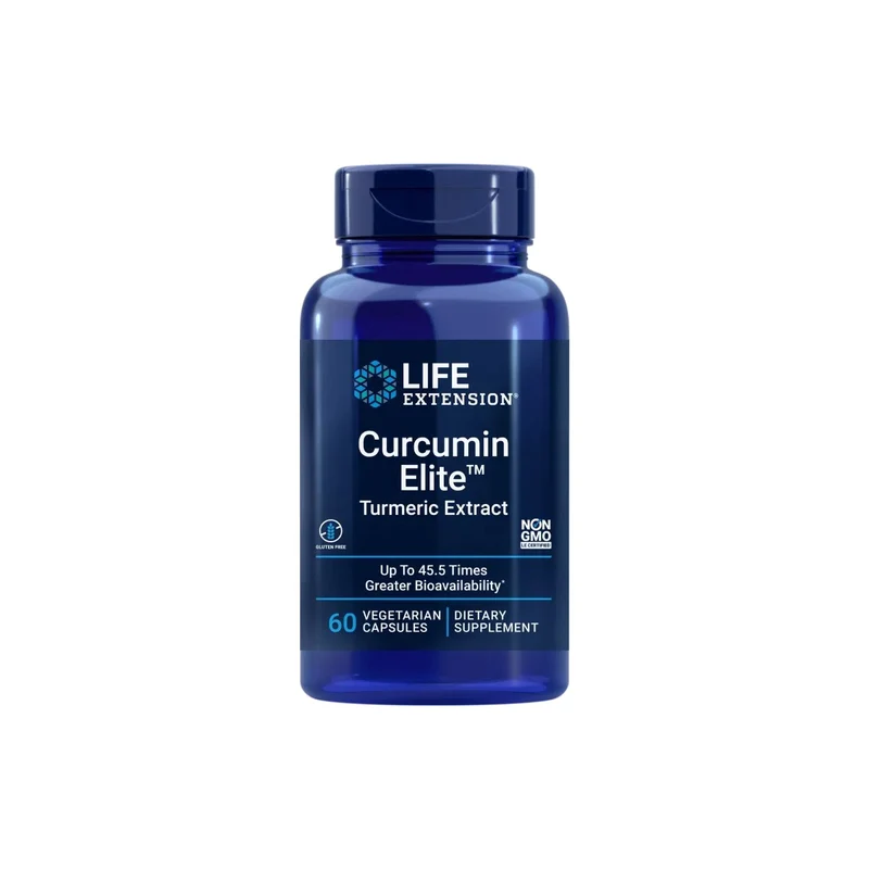 Curcumin Elite™ Turmeric Extract · Life Extension · 60 cápsulas