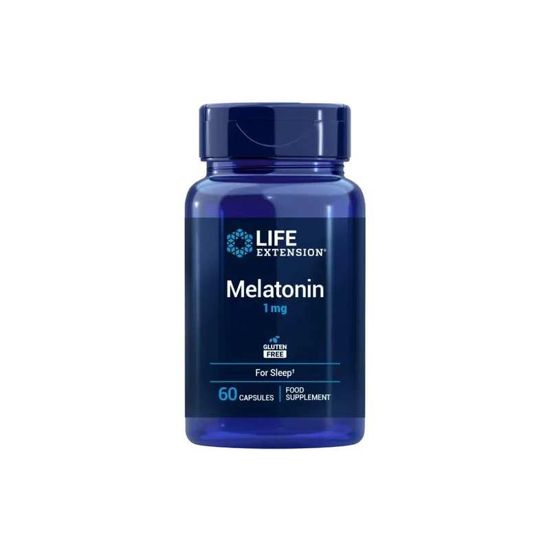 Melatonin 1 mg · Life Extension · 60 cápsulas