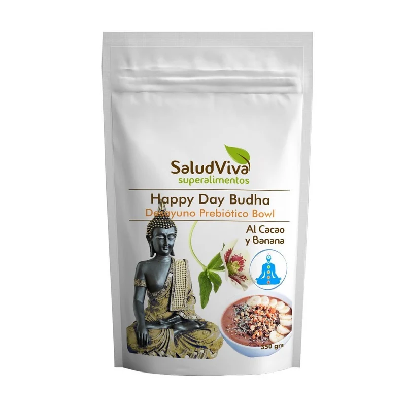 Happy Day Budha al Cacao · Salud Viva · 350 gramos