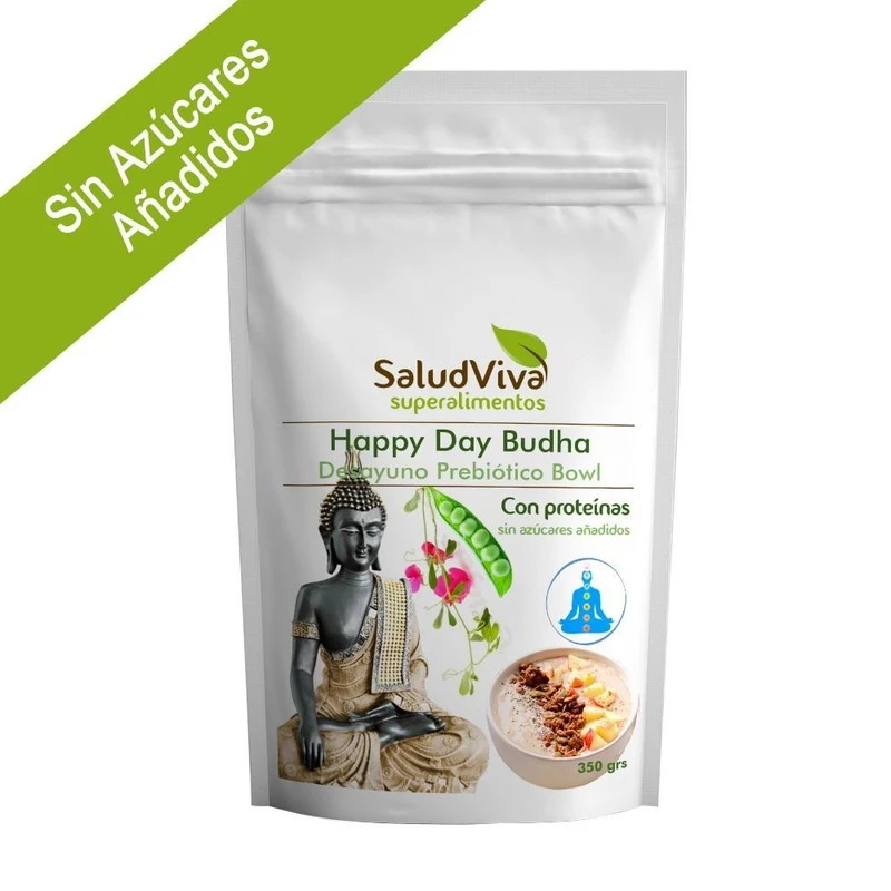 Happy Day Budha con Proteínas · Salud Viva · 350 gramos