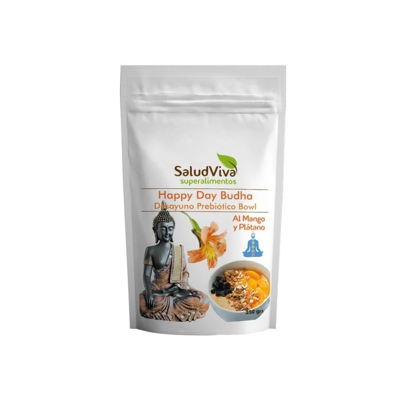 Happy Day Budha con Mango y Plátano · Salud Viva · 350 gramos
