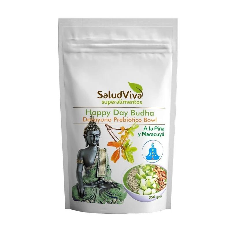 Happy Day Budha a la Piña y Maracuyá · Salud Viva · 350 gramos