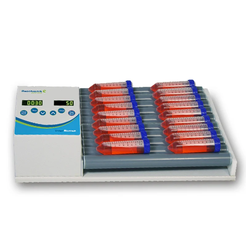 Benchmark Scientific® Digital Tube Roller w/10 x Rollers, 2-80rpm, R3010