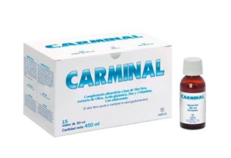 Carminal Solución Oral · Catalysis · 15 viales
