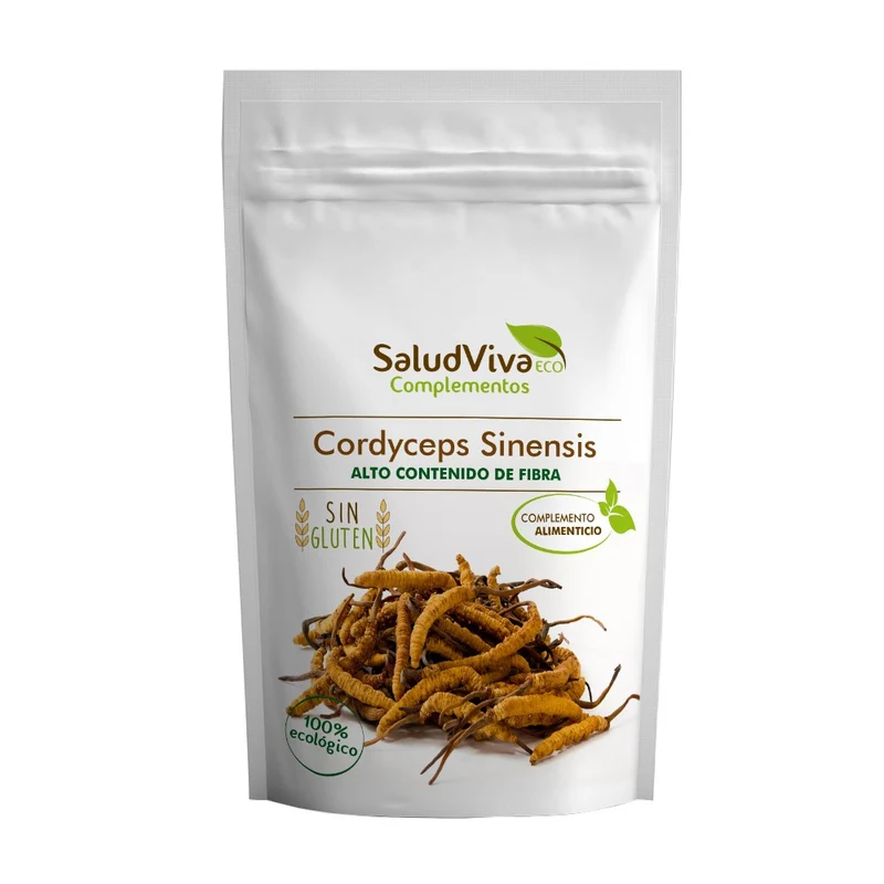 Cordyceps Sinensis en Polvo Eco · Salud Viva · 100 gramos
