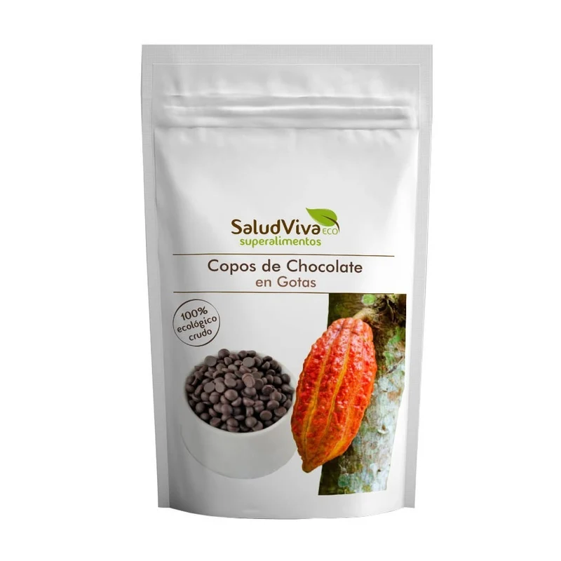 Copos de Chocolate en Gotas · Salud Viva · 200 gramos